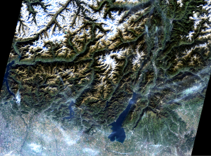 Landsat 8: Northern Italy 1 Nov 2014