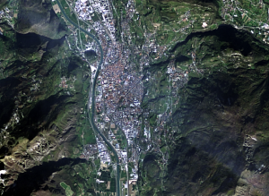 Trento captured by Landsat8