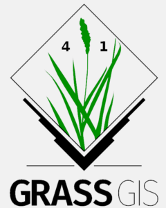 GRASS GIS logo 41st birthday