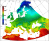 BIO1: Annual mean temperature (°C*10)