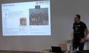 Life Achievement Award 2022 ceremony for Markus Neteler